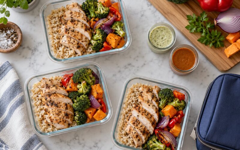 How to Meal Prep for a Busy Work Week: 5-Day Plan (October 2026)