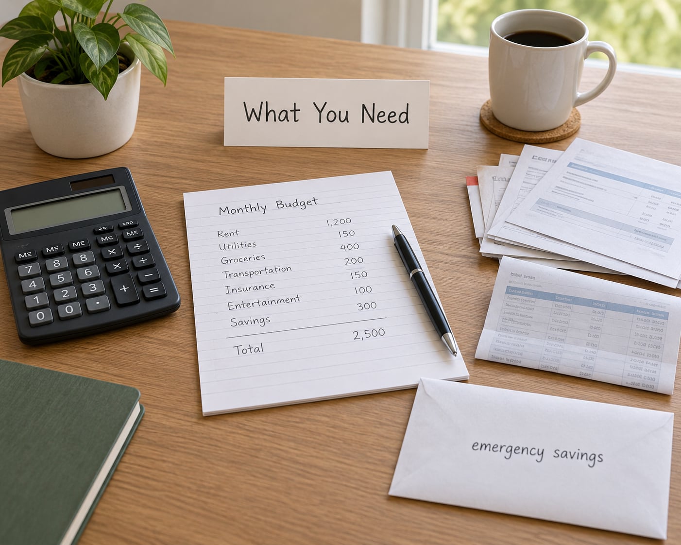 What You Need