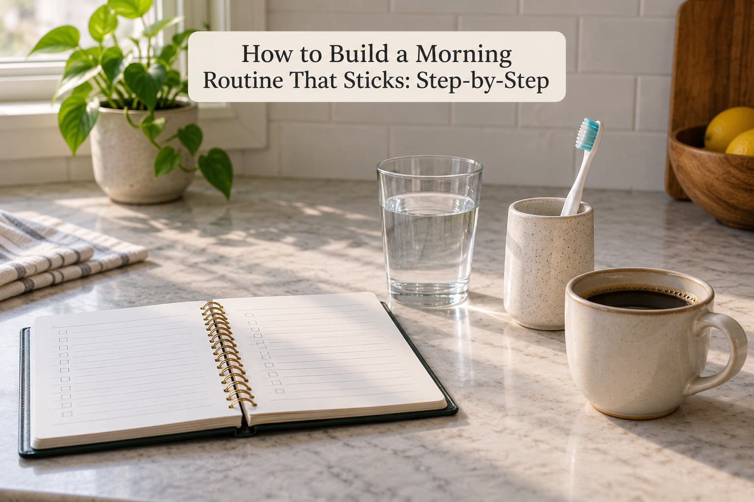 How to Build a Morning Routine That Sticks: Step-by-Step