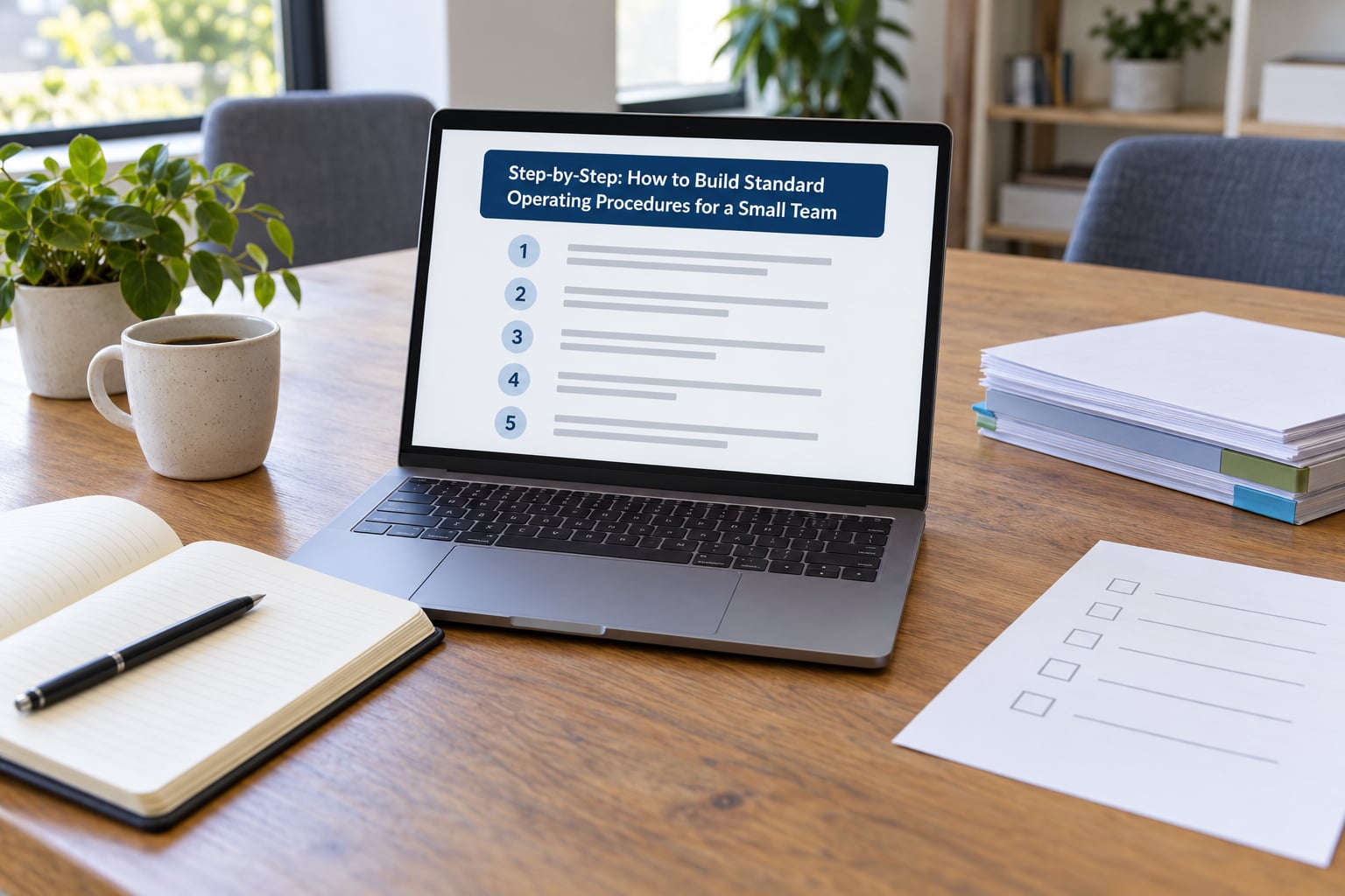 Step-by-Step: How to Build Standard Operating Procedures for a Small Team