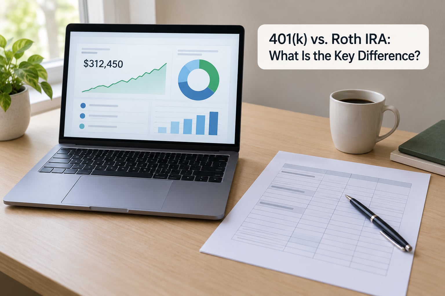 401(k) vs. Roth IRA: What Is the Key Difference?
