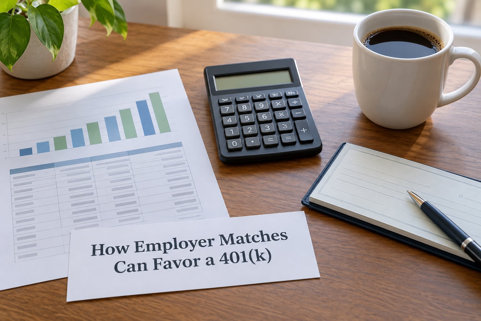 How Employer Matches Can Favor a 401(k)