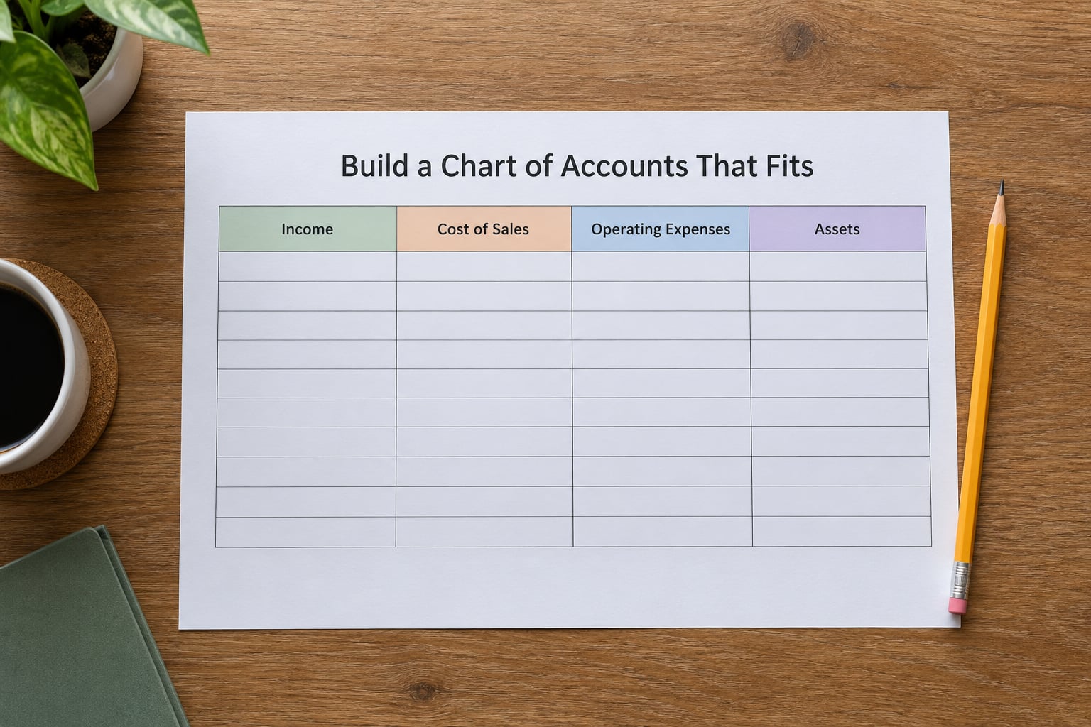Build a Chart of Accounts That Fits