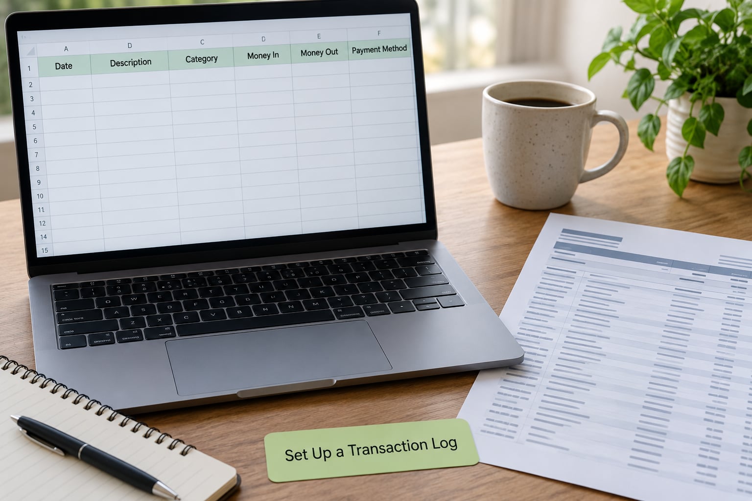Set Up a Transaction Log