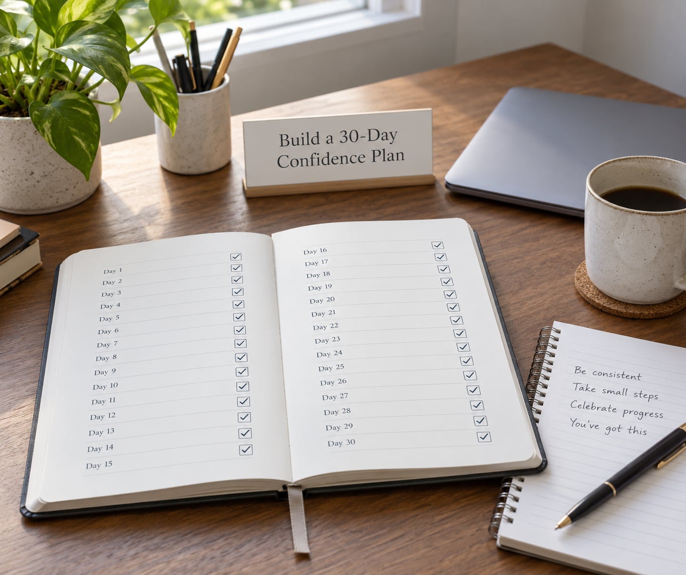Build a 30-Day Confidence Plan