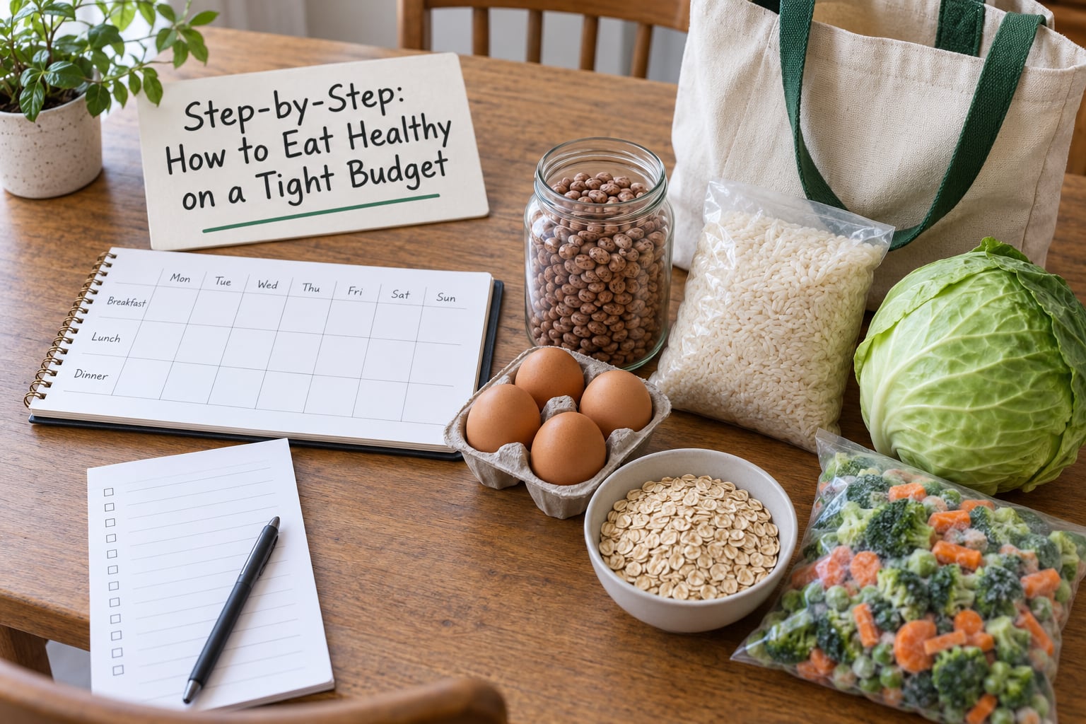 Step-by-Step: How to Eat Healthy on a Tight Budget