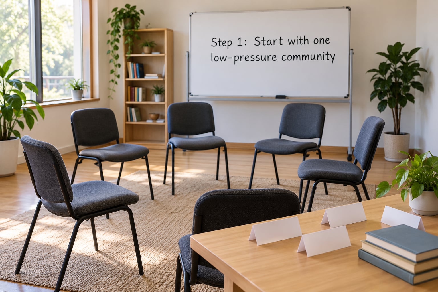 Step 1: Start with one low-pressure community