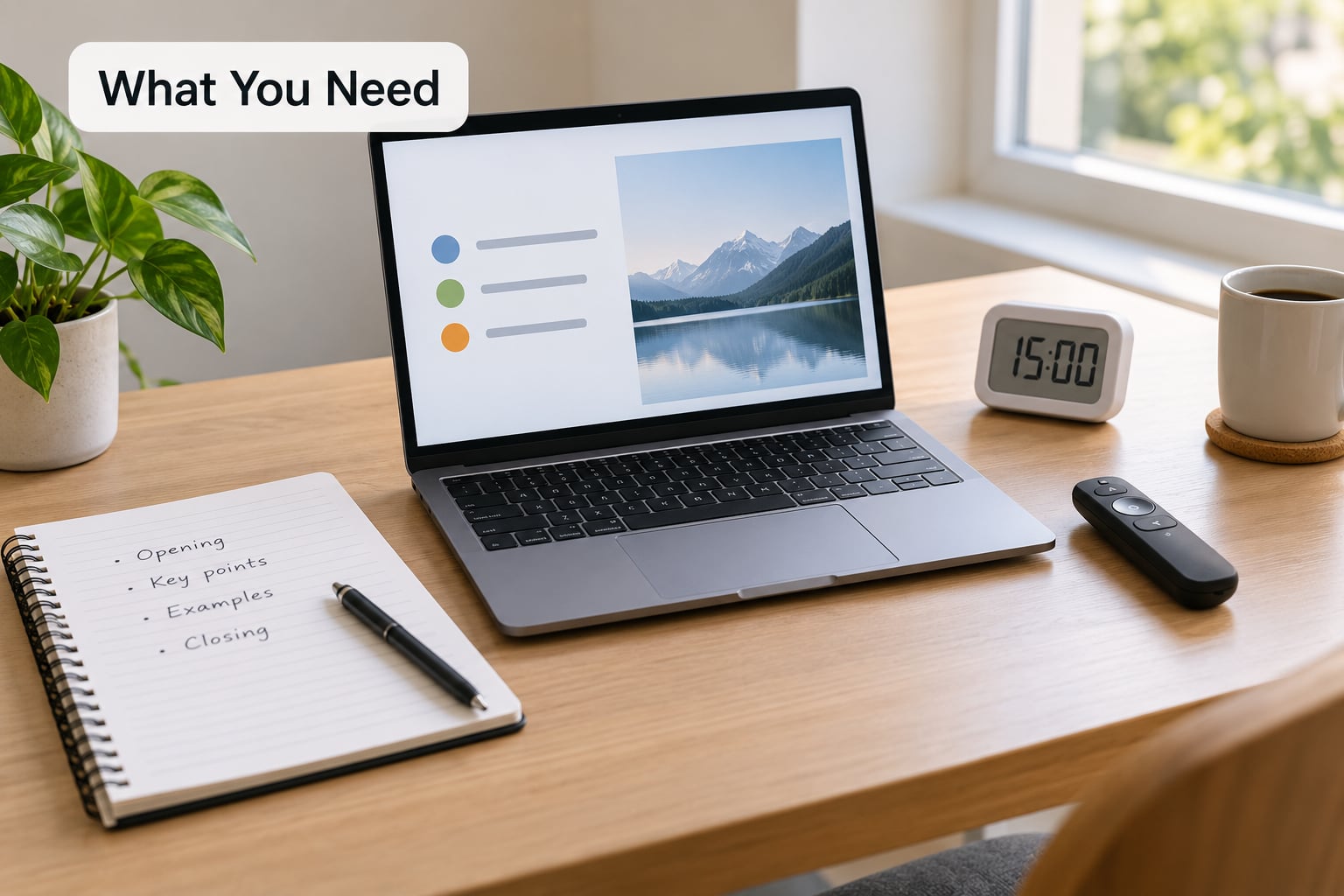 What You Need