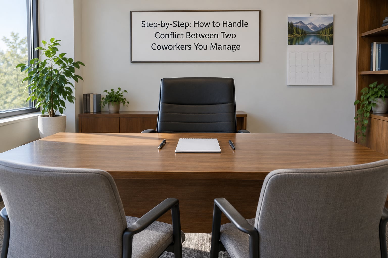 Step-by-Step: How to Handle Conflict Between Two Coworkers You Manage