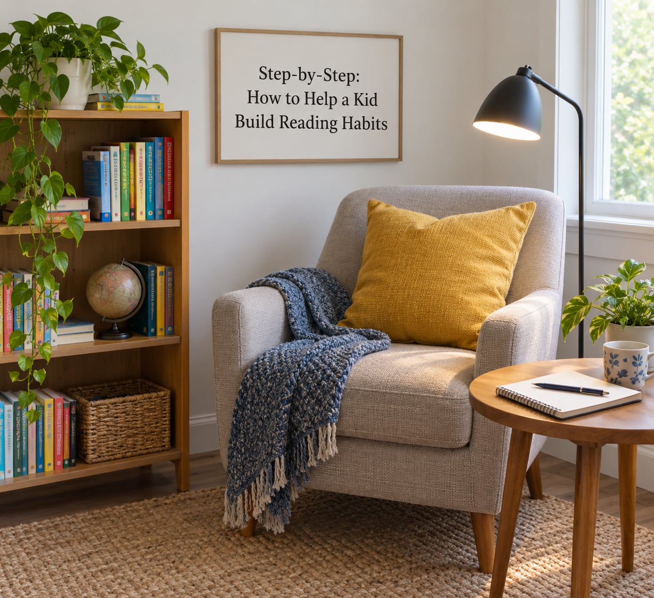 Step-by-Step: How to Help a Kid Build Reading Habits