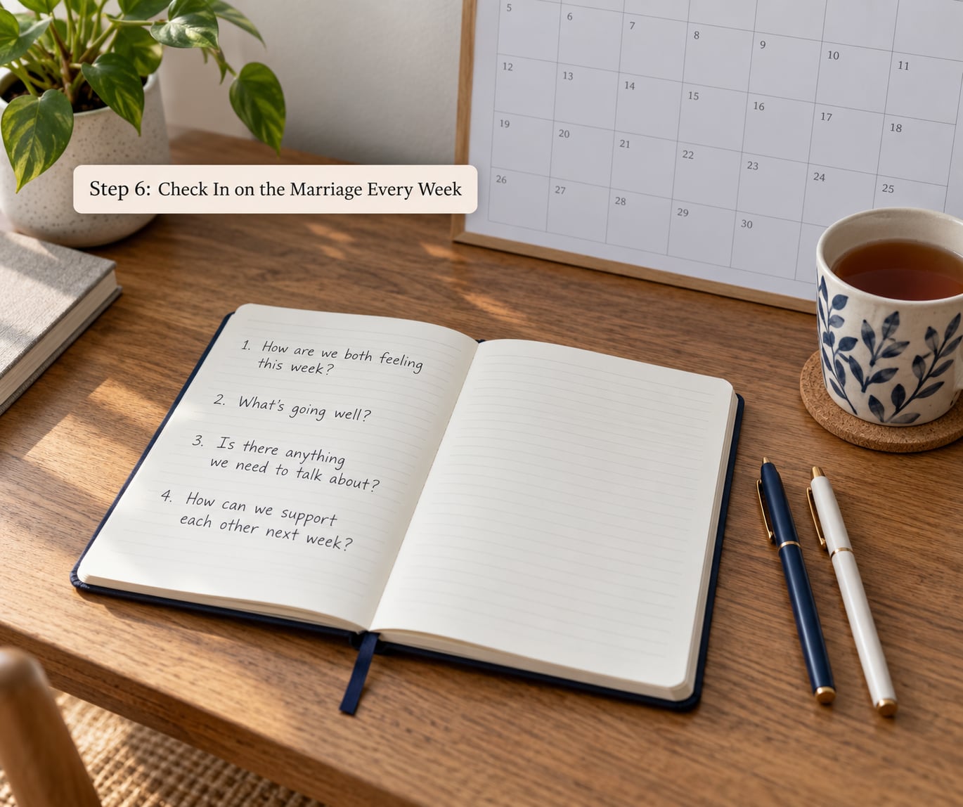 Step 6: Check In on the Marriage Every Week