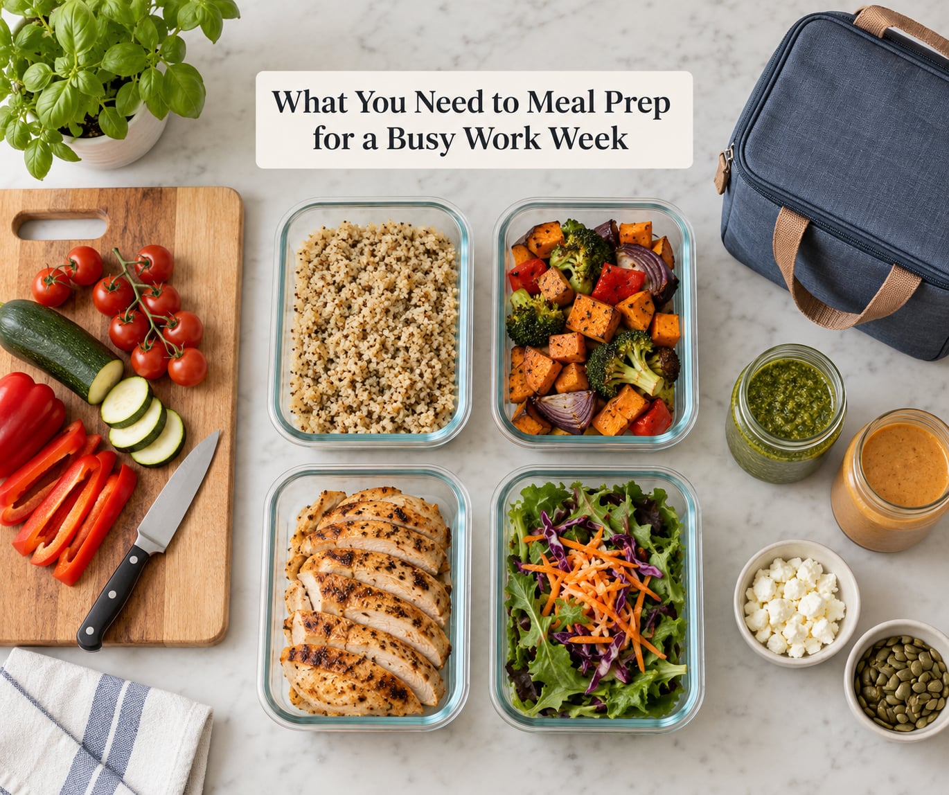 What You Need to Meal Prep for a Busy Work Week