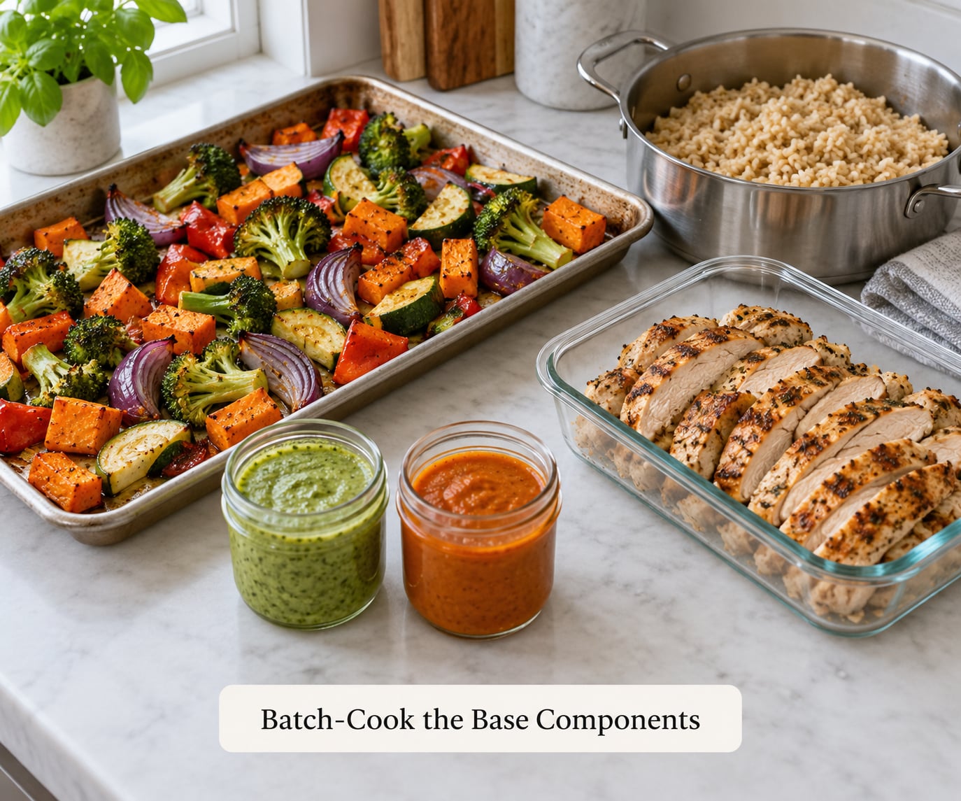 Batch-Cook the Base Components