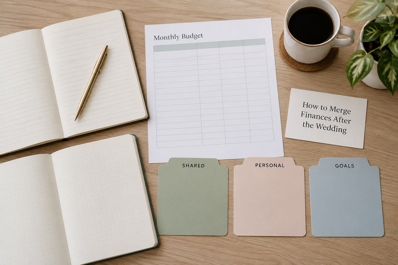How to Merge Finances After the Wedding
