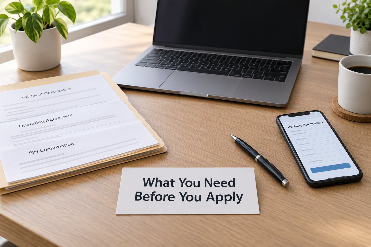 What You Need Before You Apply