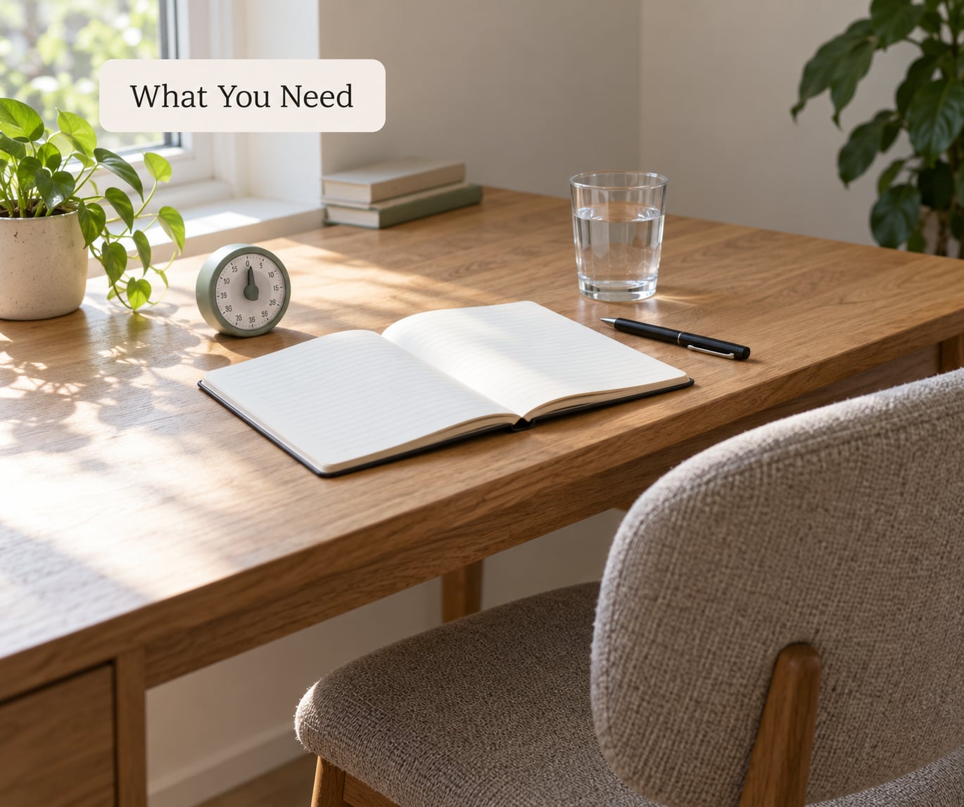 What You Need