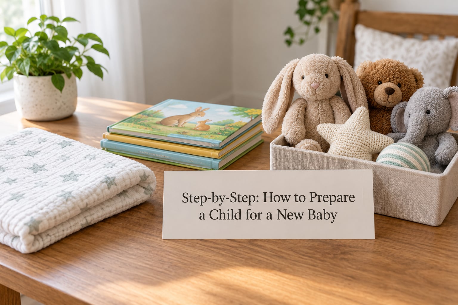 Step-by-Step: How to Prepare a Child for a New Baby