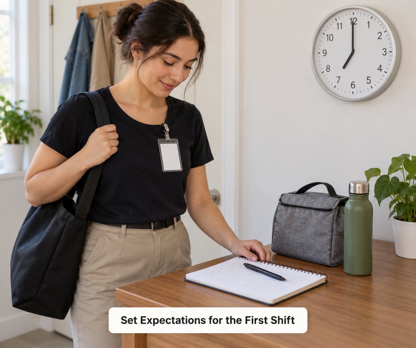 Set Expectations for the First Shift