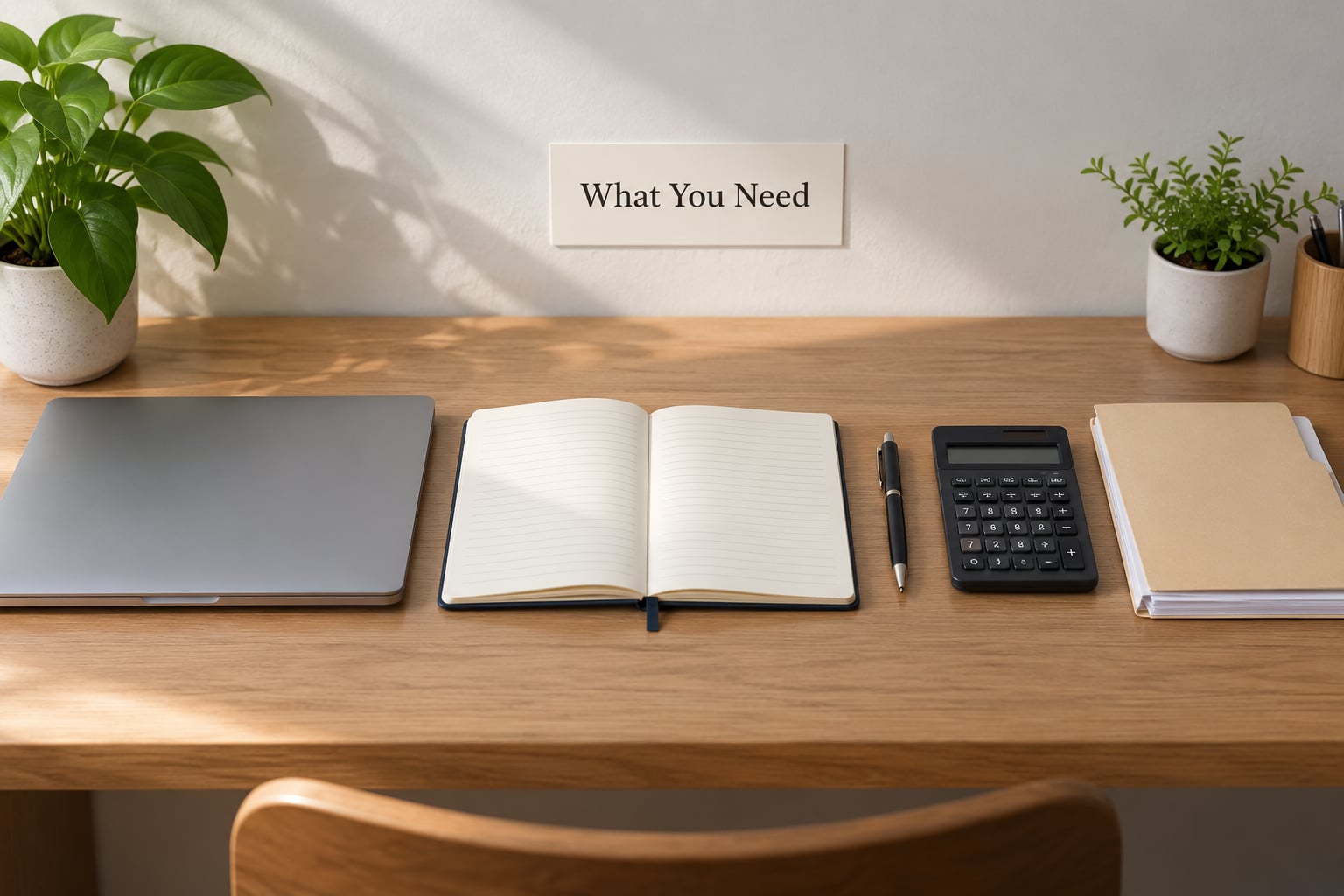 What You Need