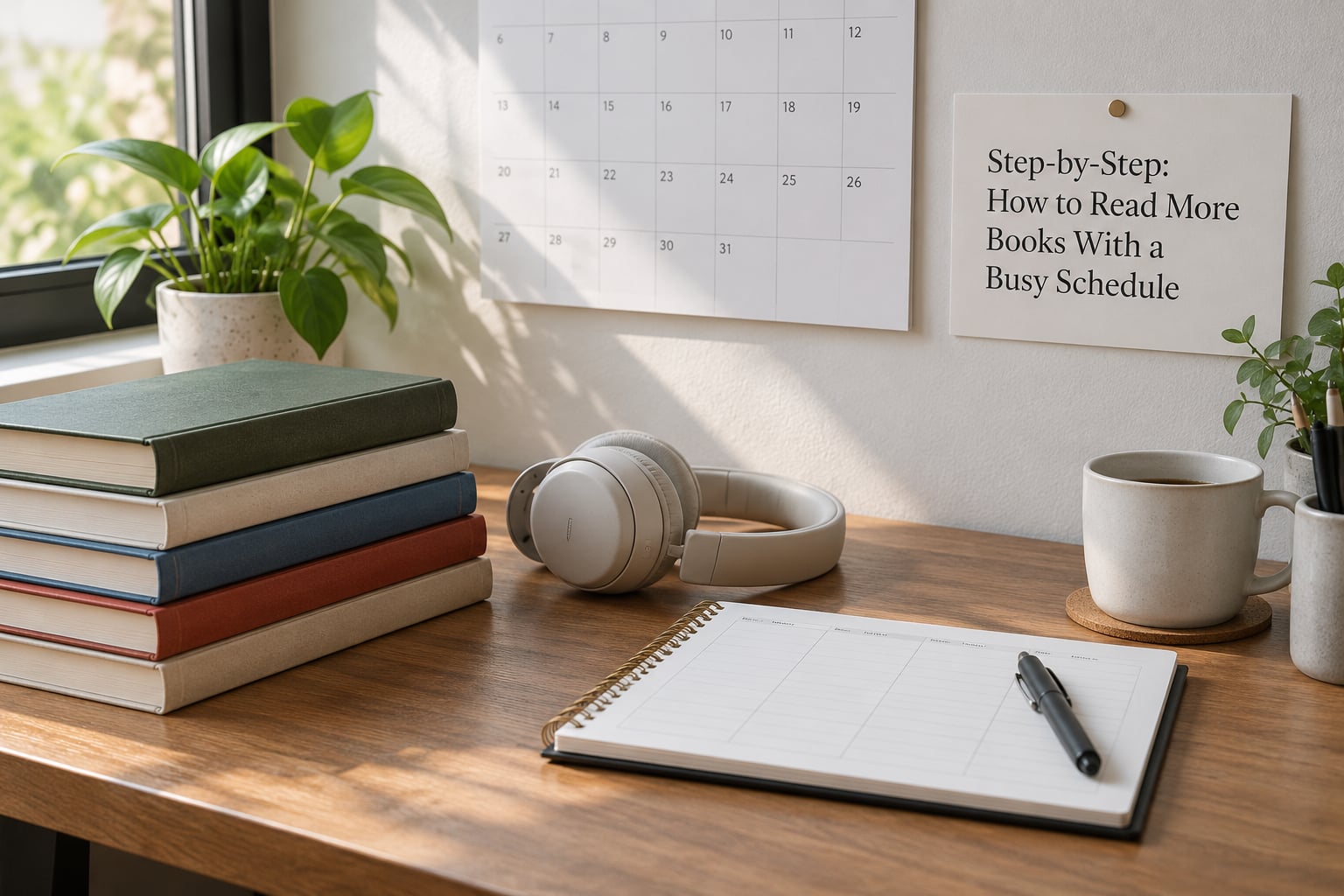 Step-by-Step: How to Read More Books With a Busy Schedule