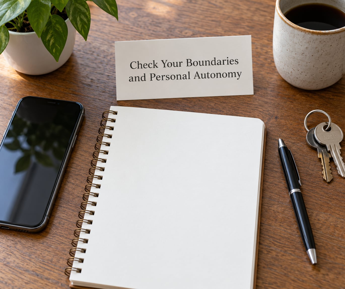 Check Your Boundaries and Personal Autonomy