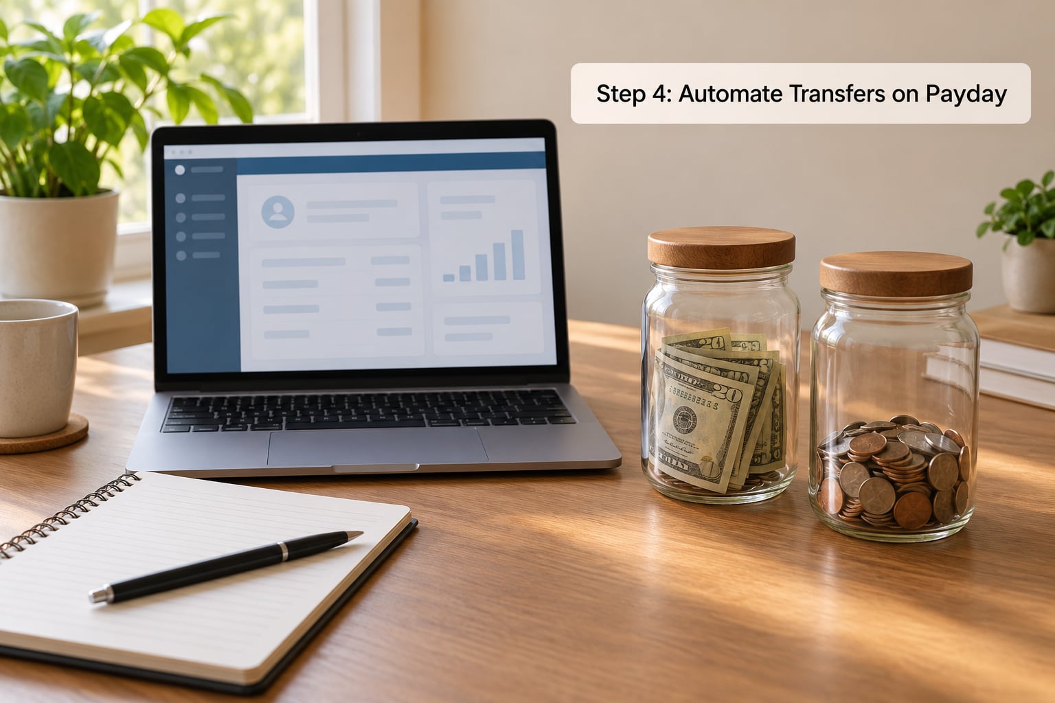 Step 4: Automate Transfers on Payday