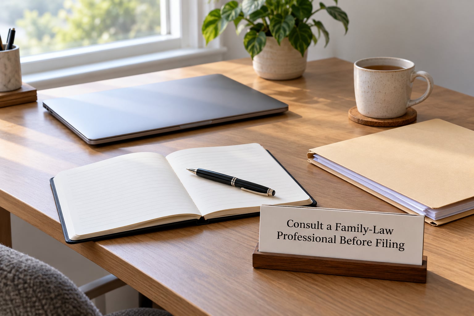 Consult a Family-Law Professional Before Filing