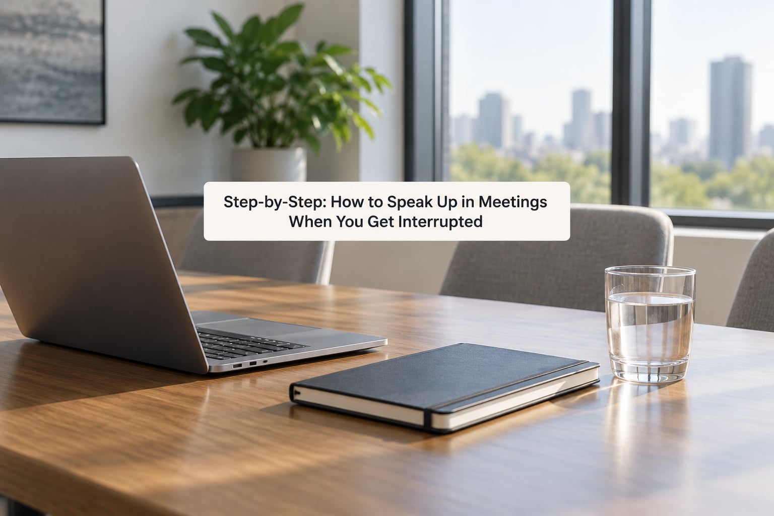 Step-by-Step: How to Speak Up in Meetings When You Get Interrupted