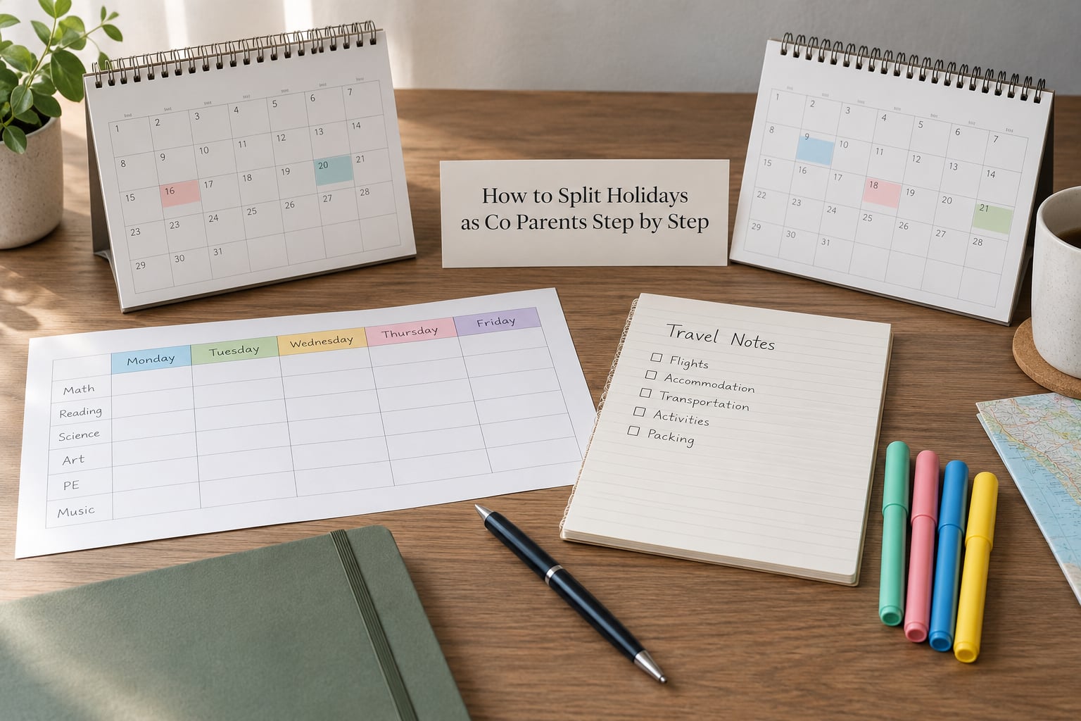How to Split Holidays as Co Parents Step by Step