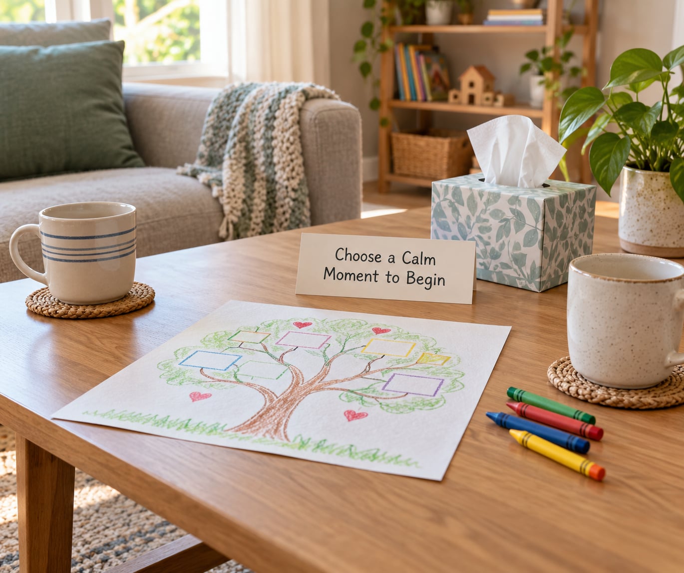 Choose a Calm Moment to Begin
