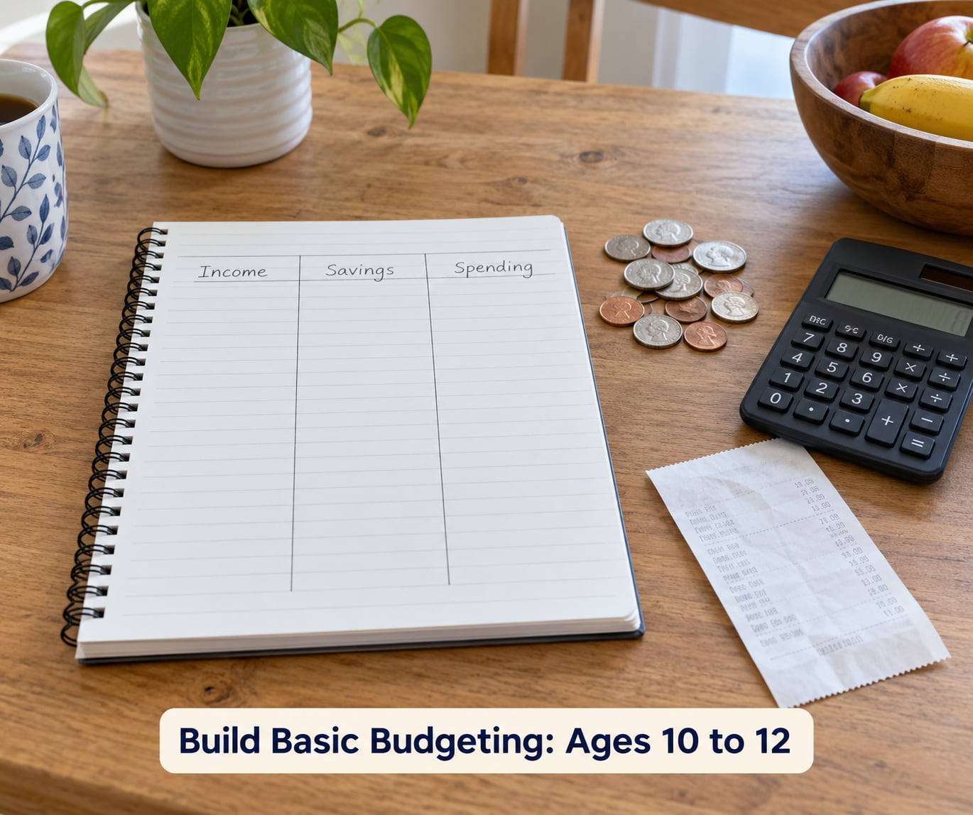 Build Basic Budgeting: Ages 10 to 12