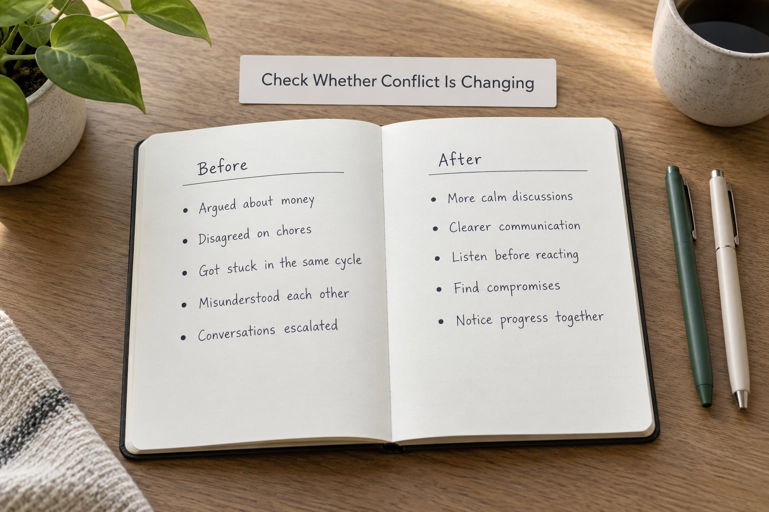 Check Whether Conflict Is Changing