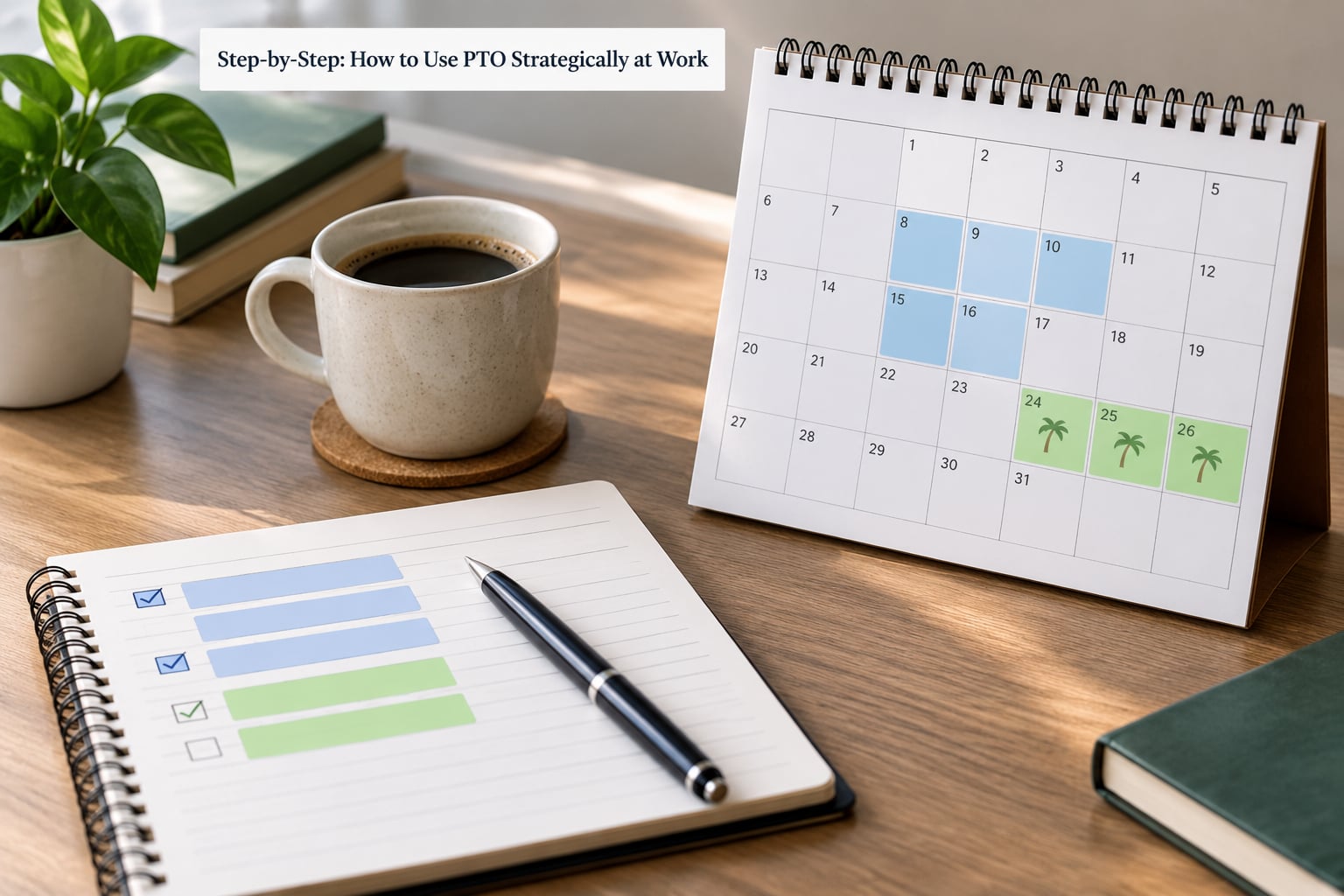 Step-by-Step: How to Use PTO Strategically at Work