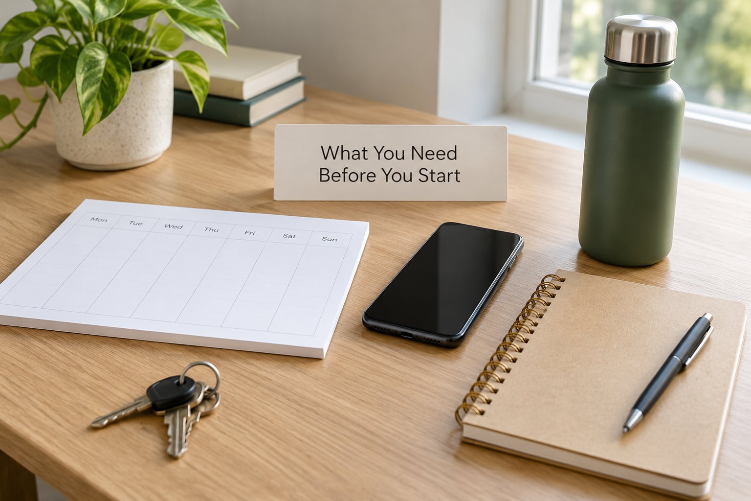 What You Need Before You Start
