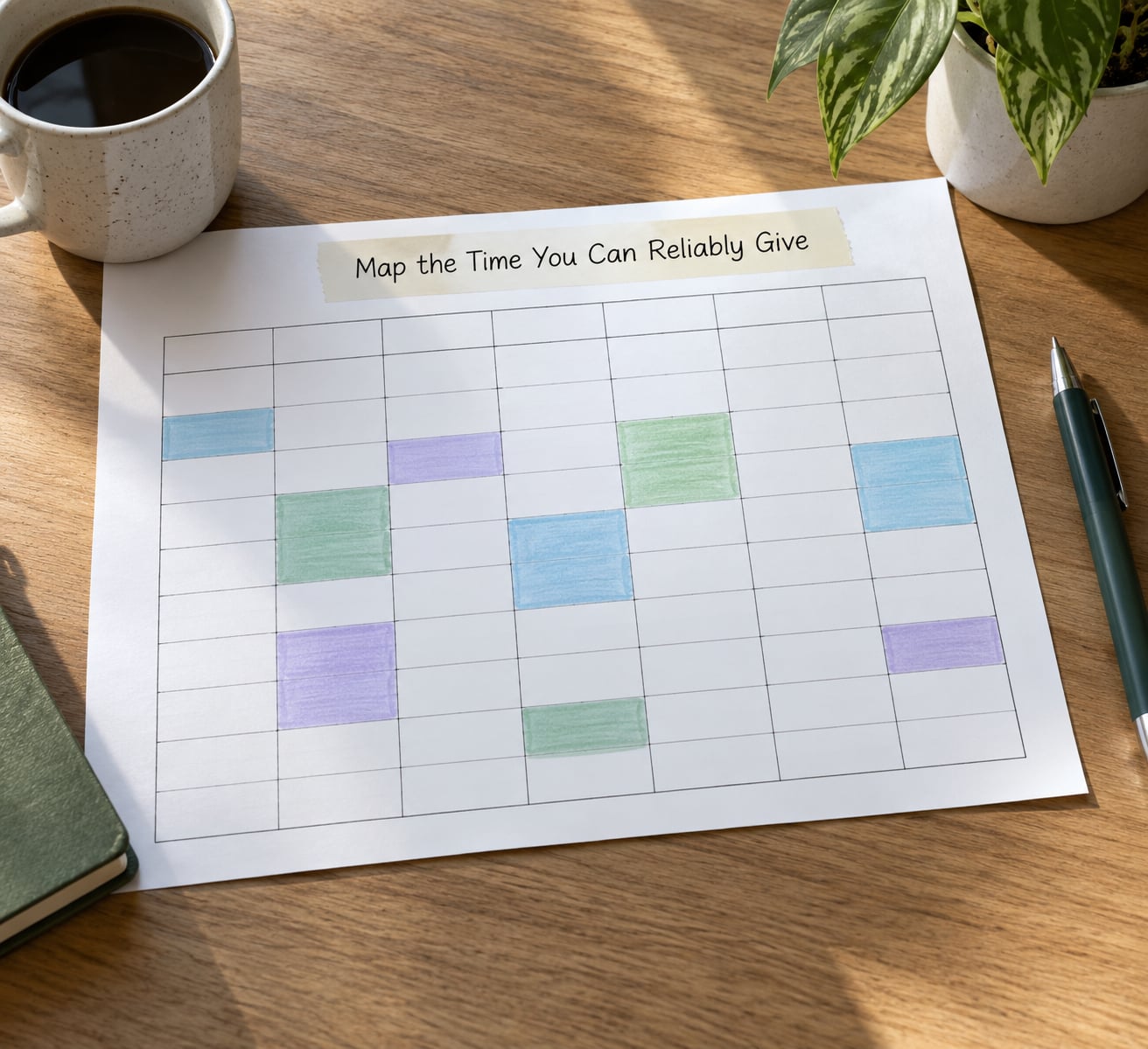 Map the Time You Can Reliably Give