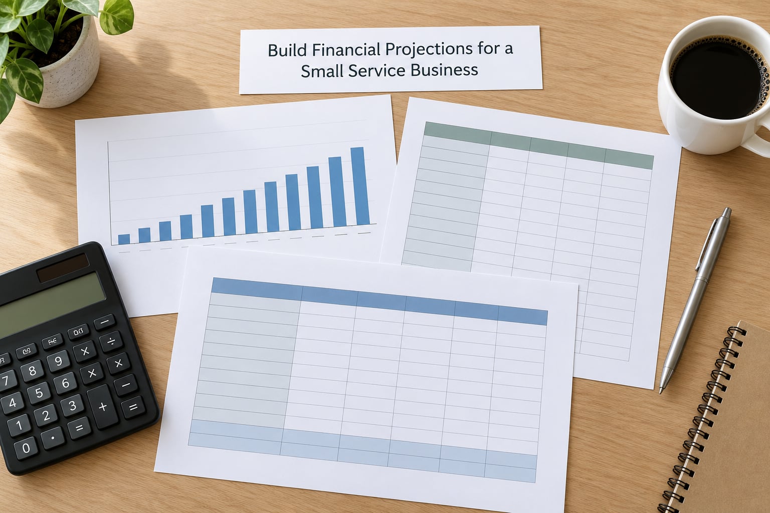 Build Financial Projections for a Small Service Business